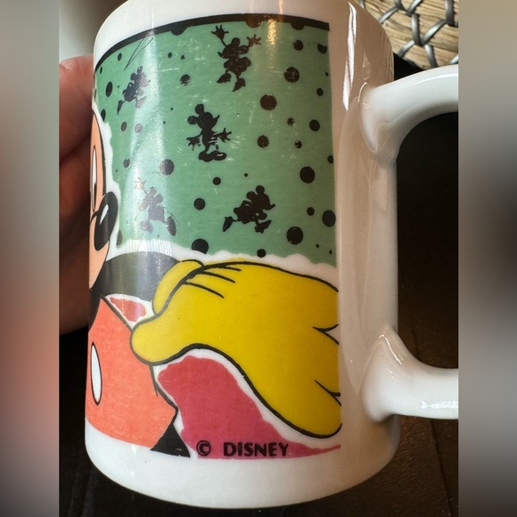 VINTAGE Disney Mickey Mouse Mug - Classic Comic-Style Design - Picture 6 of 10
